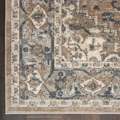 Kirklands Home Multicolor Nadia Medallion Runner, 2x10 Gray Sale