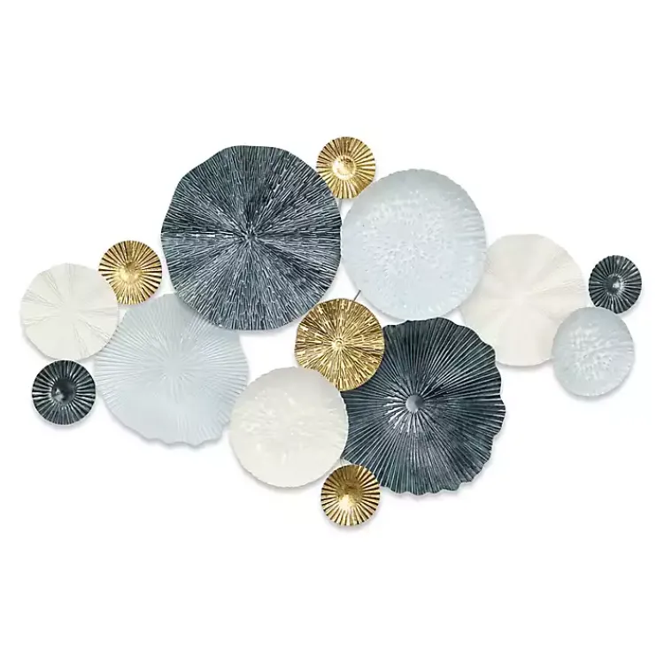 Kirklands Home Multicolor Round Panel Sasha Wall Plaque Outlet