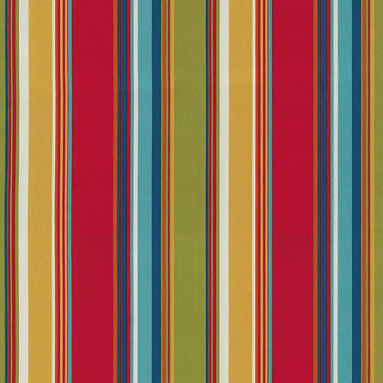 Kirklands Home color Striped Outdoor Bench Cushion Multi New