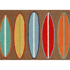 Kirklands Home color Surfboard Outdoor Accent Rug, 30x20 Multi Discount