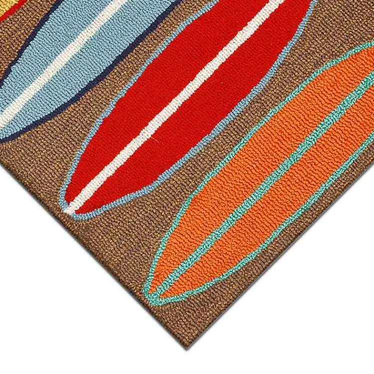 Kirklands Home color Surfboard Outdoor Accent Rug, 30x20 Multi Discount