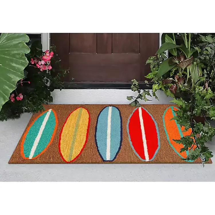 Kirklands Home color Surfboard Outdoor Accent Rug, 30x20 Multi Discount