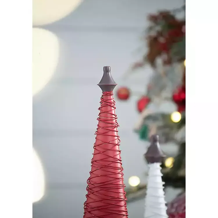 Christmas Decorations>Kirklands Home Multicolor Swirled Iron Christmas Trees, Set of 3