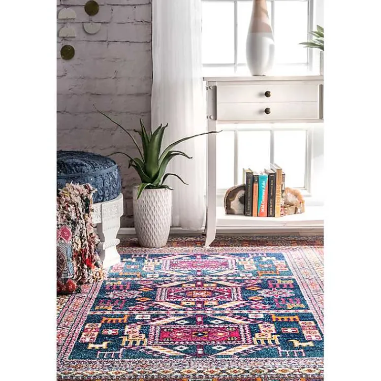 Kirklands Home -Color Tribal Marisela Area Rug, 5x7 Multi Online