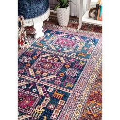 Kirklands Home -Color Tribal Marisela Area Rug, 5x7 Multi Online