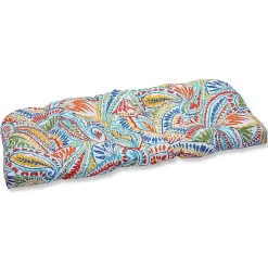 Kirklands Home Multicolor Ummi Wicker Loveseat Cushion Hot
