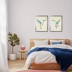 Kirklands Home color Watercolor Hummingbird Framed Art Print Multi Discount