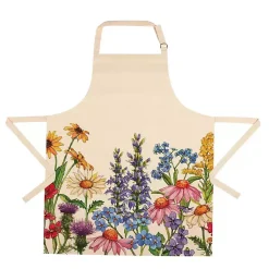 Kirklands Home Multicolor Wildflowers Apron Outlet