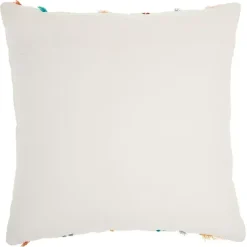 Pillows>Kirklands Home Multicolor Woven Dotted Lines Pillow