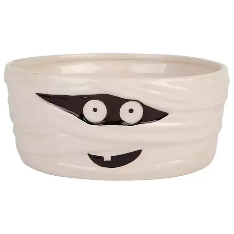 Halloween>Kirklands Home Mummy Halloween Candy Bowl