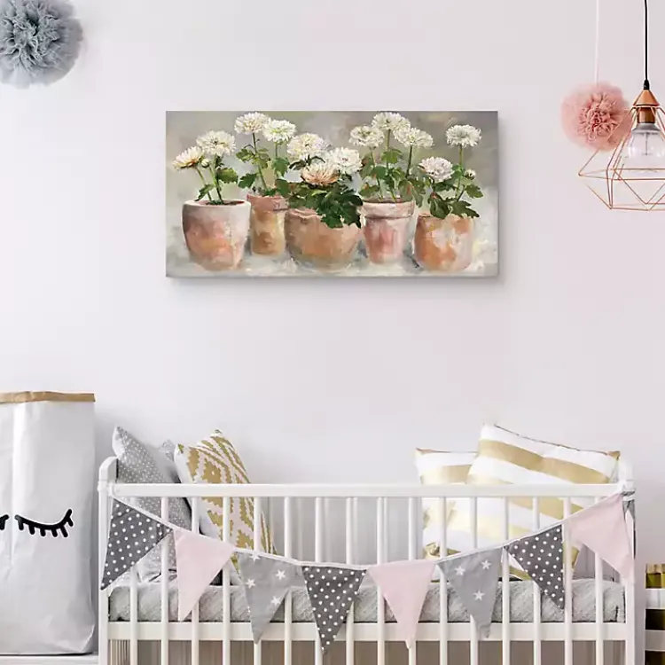 Kirklands Home Mums the Word Canvas Art Print Multi Sale
