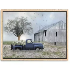 Kirklands Home Must Have Flowers Framed Canvas Art Print Hot