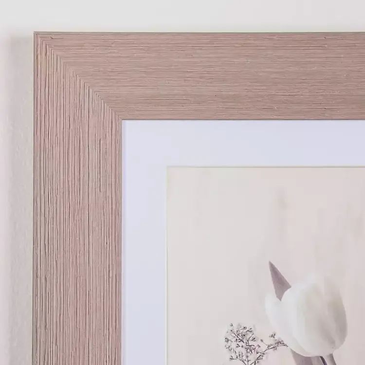 Kirklands Home Muted Springtime Blooms Framed Art Print Gray Hot