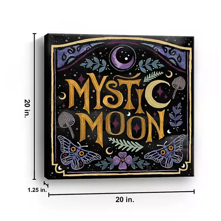 Halloween>Kirklands Home Mystic Moon Canvas Art Print