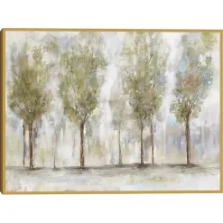 Kirklands Home Mystical Mistlands Framed Canvas Art Print New