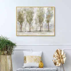 Kirklands Home Mystical Mistlands Framed Canvas Art Print New