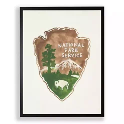 Kirklands Home National Park Service Framed Art Print New