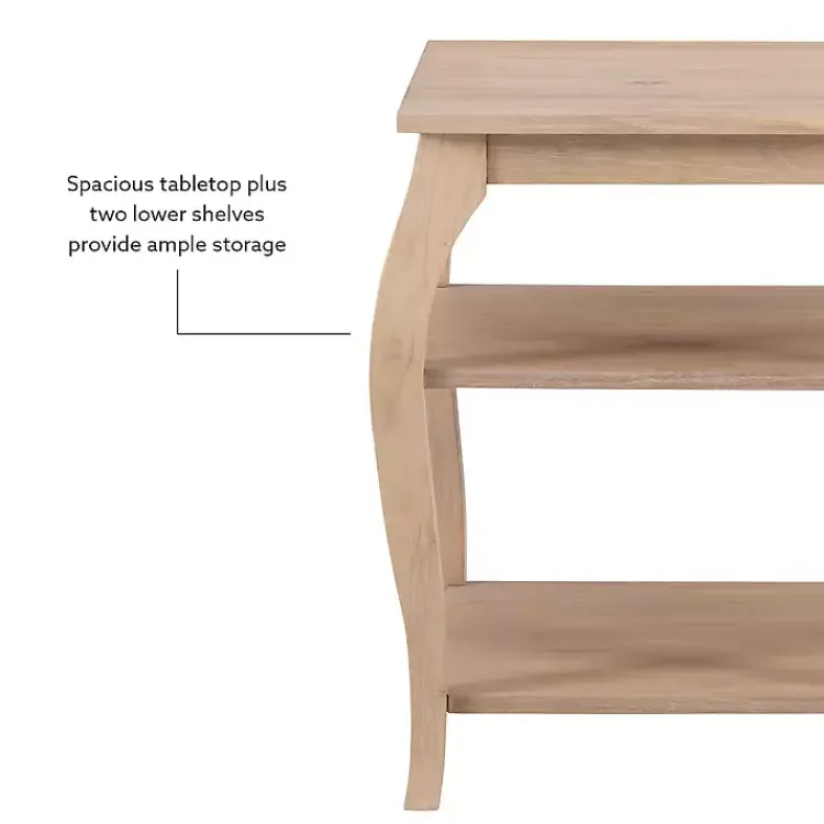 Kirklands Home Natural Prismatic Wood Accent Table Brown Online