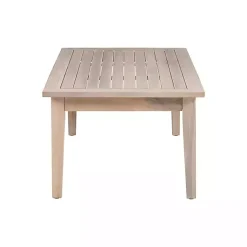 Kirklands Home Natural Acacia Wood Slatted Outdoor Coffee Table Tan Online