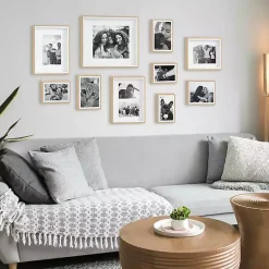 Kirklands Home Natural and White 10-pc. Gallery Wall Frame Set Sale