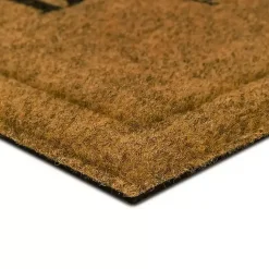 Kirklands Home Natural Baby Sleeping Funny Doormat Tan Hot