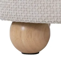 Kirklands Home Natural Bacci Nesting Ottomans, Set of 2 Tan Sale