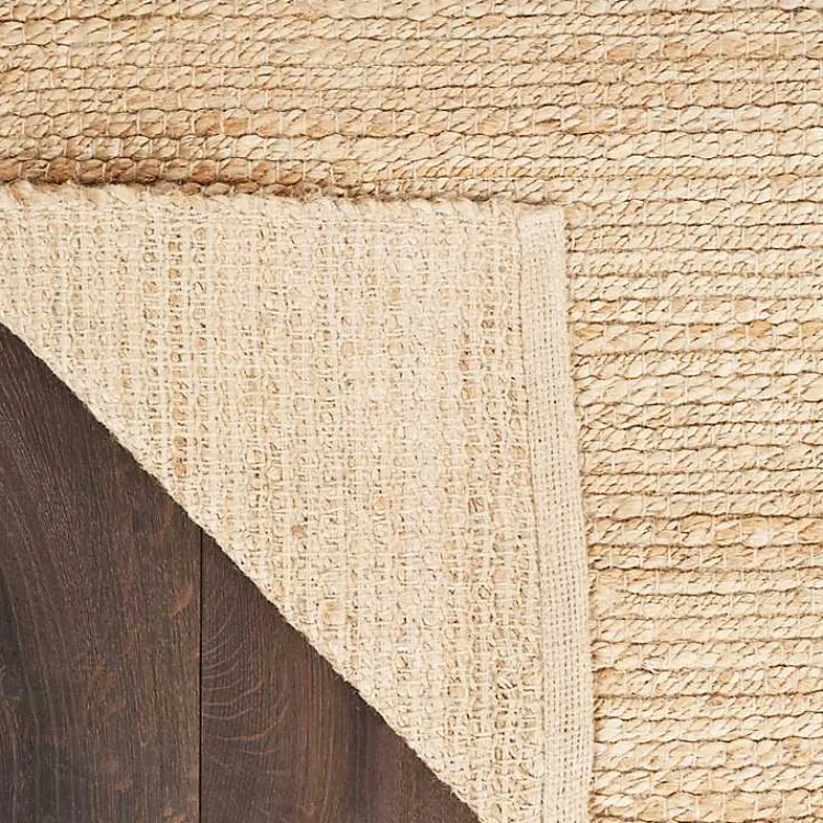 Kirklands Home Natural Bleach Jute Reversible Area Rug, 8x10 Tan Outlet
