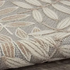 Kirklands Home Natural Botanical Outdoor Area Rug, 6x9 New