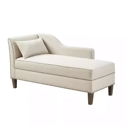 Kirklands Home Natural Brett Accent Chaise Lounge Tan Sale