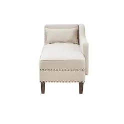 Kirklands Home Natural Brett Accent Chaise Lounge Tan Sale