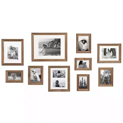Kirklands Home Natural 10-pc. Gallery Wall Frame Set Brown Outlet