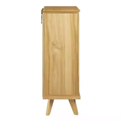 Kirklands Home Natural Cane Jewelry Armoire Tan Discount