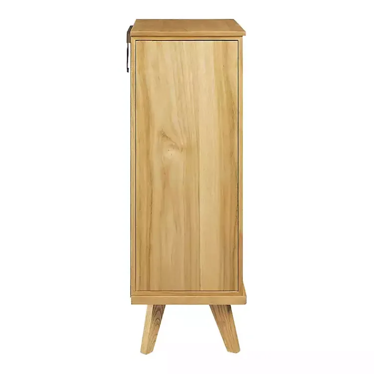 Kirklands Home Natural Cane Jewelry Armoire Tan Discount