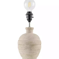 Kirklands Home Natural Ceramic 2-pc. Lamps with Seagrass Shades Tan Best