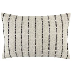 Pillows>Kirklands Home Natural Corded Cotton Lumbar Pillow