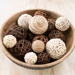 Bowl Filler>Kirklands Home Natural Dried Orb Bag
