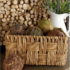 Baskets & Boxes>Kirklands Home Natural Fibers 2-pc. Jute Basket Set Brown