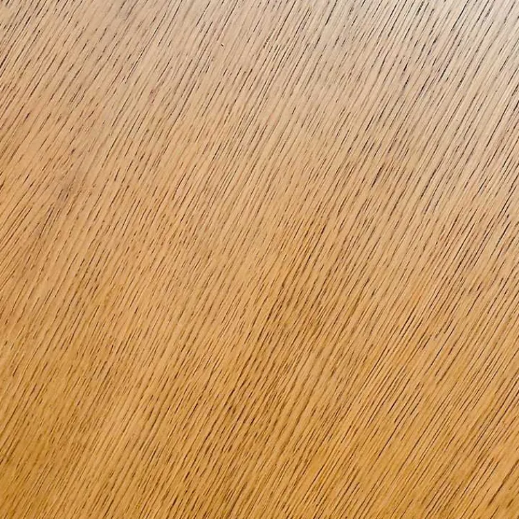 Kirklands Home Natural Fluted Hexagon Coffee Table Tan Outlet