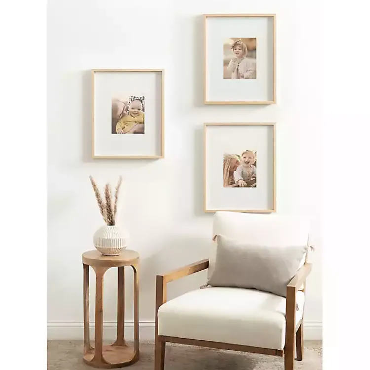 Kirklands Home Natural Gibson 3-pc. Gallery Wall Frame Set Best