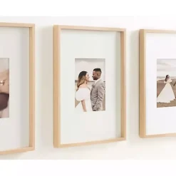 Kirklands Home Natural Gibson 3-pc. Gallery Wall Frame Set Best