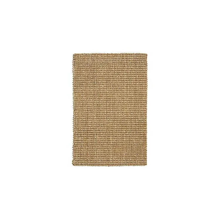 Kirklands Home Natural Handwoven Seagrass Scatter Rug Tan Best