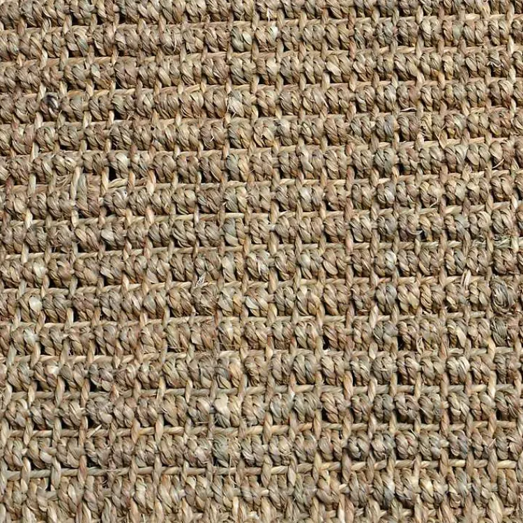 Kirklands Home Natural Handwoven Seagrass Scatter Rug Tan Best