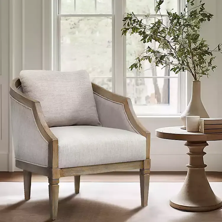 Kirklands Home Natural Hemp Martha Stewart Accent Chair Tan Online