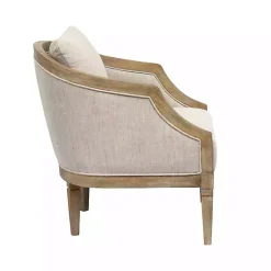 Kirklands Home Natural Hemp Martha Stewart Accent Chair Tan Online