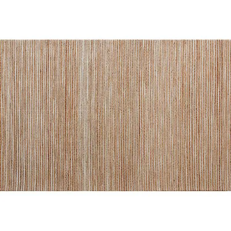Kirklands Home Natural Jute and Wool Woven Area Rug, 5x8 Brown New