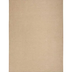 Kirklands Home Natural Jute Solid Woven Area Rug, 3x5 Tan Clearance