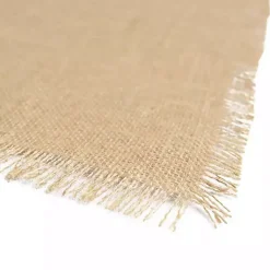 Kirklands Home Natural Jute Table Runner, 110 in. Tan Outlet
