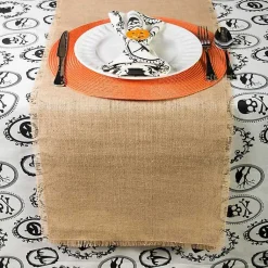 Kirklands Home Natural Jute Table Runner, 110 in. Tan Outlet