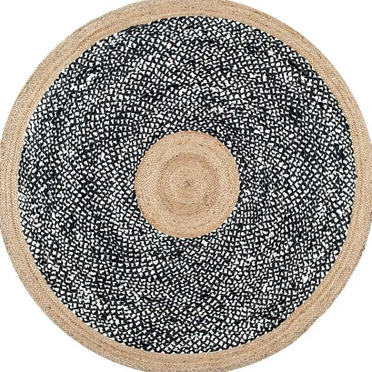 Kirklands Home Natural Lesha Round Rug, 6 ft. Clearance