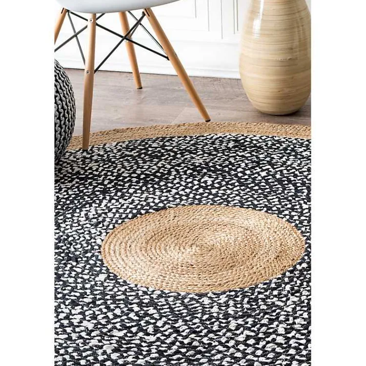 Kirklands Home Natural Lesha Round Rug, 6 ft. Clearance
